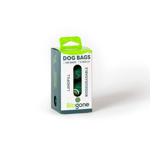 Bolsas Sanitarias para perros Biodegradable 8 rollos 20un c/u 