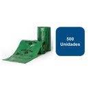 Bolsas Sanitarias para perros Biodegradable Rollo 500un Con Asas 