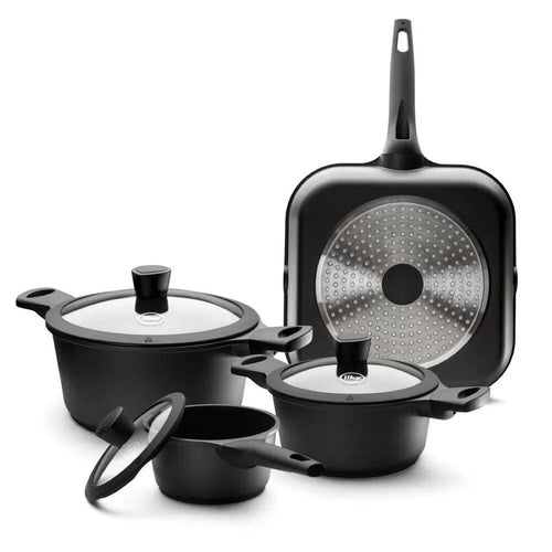 Batería de Cocina Antiadherente Majestic 7 piezas 