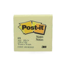 Nota Adhesiva 654 Amarillo 76X76 Mm 1 Un 100 Hojas