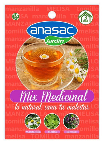 Semilla Mix Medicinales 1.5grs 