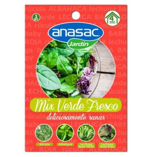 Semilla Mix Verde Fresco 3grs 