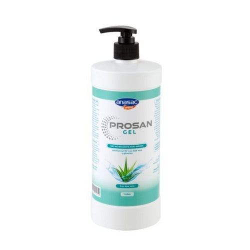 Sanitizante de manos Alcohol Gel Aloe Vera Prosan 1lt 