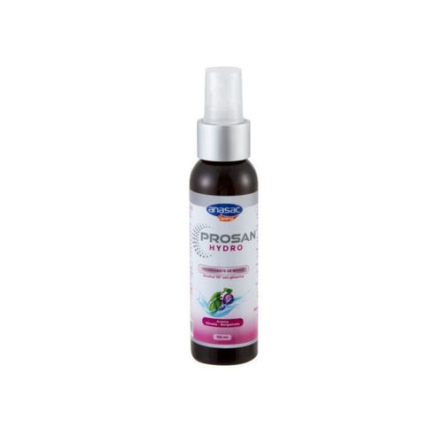 Sanitizante de manos Alcohol para Bolsillo Ciruela Bergamota Prosan Hydro 100ml 