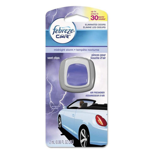 Aromatizante para automovil tipo clip Aroma Midnight Storm 