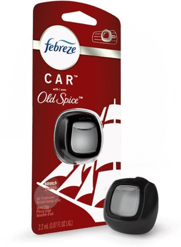 Aromatizante para automovil tipo clip Aroma Old Spice 