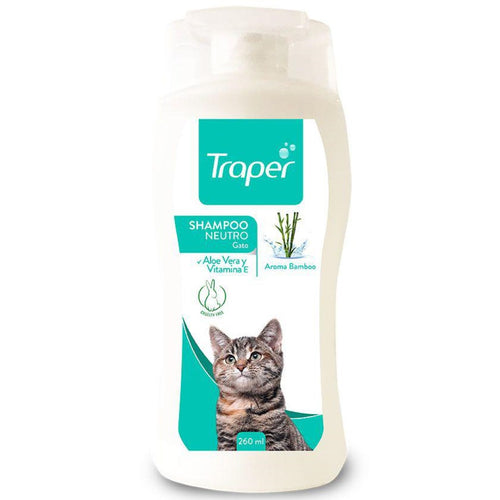 Shampoo Neutro para Gatos Aroma Bamboo 260ml 