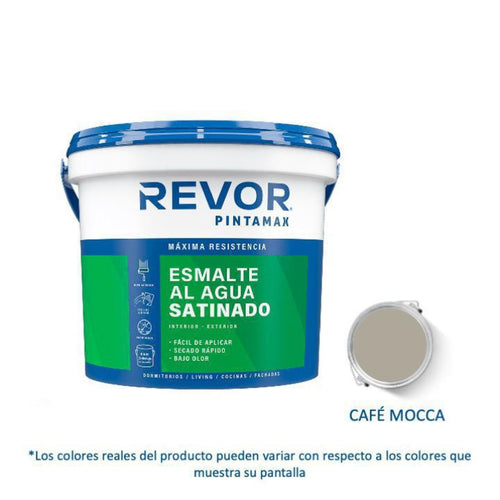 Esmalte al Agua Satinado Pintamax 1 Gl (3.78lt) Café Mocca 