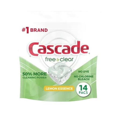 Detergente para Lavavajillas Free and Clear 14 capsulas 