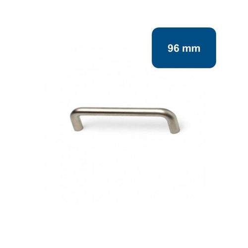 Manilla Tirador para Cajones Mónaco Acero 96mm 
