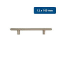 Manilla Tirador para Cajones Tivo Acero Inoxidable Liviana 12-160mm 