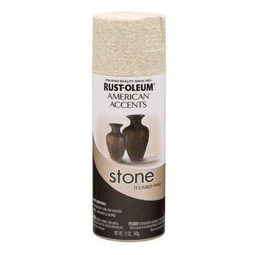 Pintura en Aerosol Stone Piedra 340grs Crema 