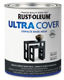 Esmalte al Agua Ultra Cover 946ml Gris Oscuro Brillante 