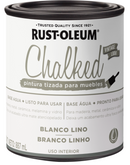 Pintura Chalked Tizada Base Agua 877ml Blanco Lino 