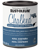 Pintura Chalked Tizada Base Agua 877ml Azul Costeño 