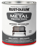 Esmalte Anticorrosivo Metal Protection 946ml Negro Brillante 