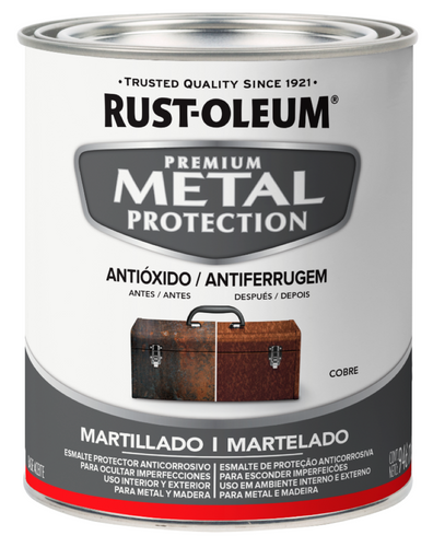 Esmalte Anticorrosivo Metal Protection 946ml Cobre Martillado 