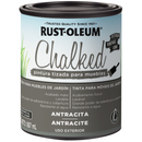 Pintura Chalked Tizada Exterior Base Agua 877ml Antracita 