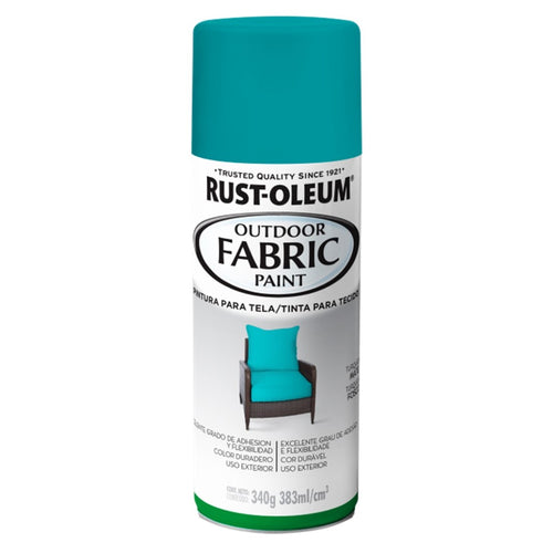 Fabric - Pintura para tela en Aerosol Turquesa Mate 
