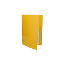 Carpeta Colgante Fleje Metal Plástico Amarilla Super Class