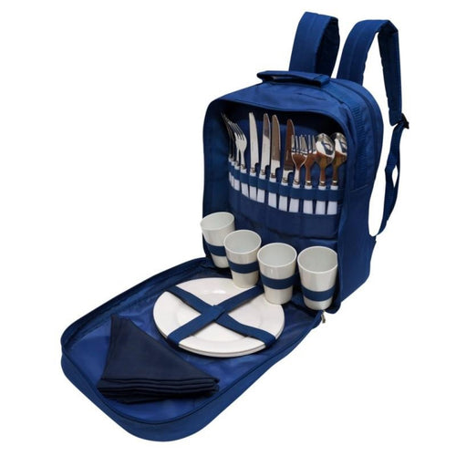 Set de picnic Cooler Vila Lobos 4 personas 