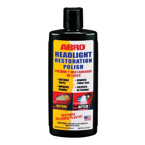 Restaurador pulidor para luces de automovil 237ml 