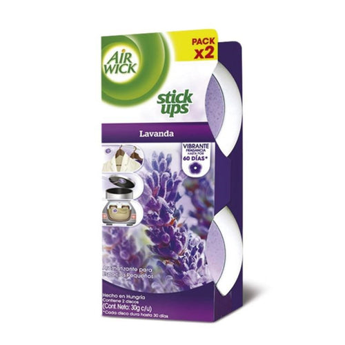 Desodorante Ambiental Stick Ups 2x30grs Lavanda 