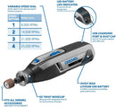 Herramienta rotativa Inalámbrica Lite 10 accesorios 
