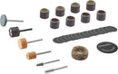 Micro Kit de lijar y esmerilar 727 31 piezas 