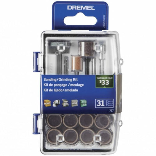 Micro Kit de lijar y esmerilar 727 31 piezas 