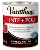 Barniz de Poliuretano + Tinte Base Agua 946ml Cerezo Negro 