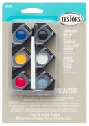 Set de 6 pinturas Acrílicas Cápsulas Colores Primarios 