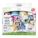 Set de Tiza en Aerosol 4 colores 