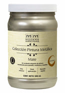Pintura Base agua Metálica Mate 946ml Champagne 
