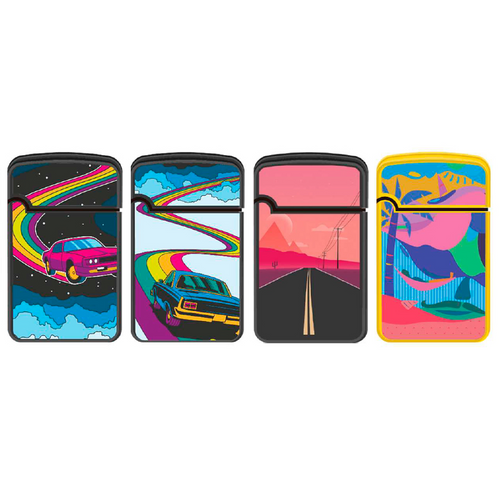 Encendedor Jet Flame Road Trip Diseños 1un. 