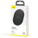 Cargador Inalámbrico Carga Rápida Cobble Qi 15W Negro 