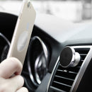 Soporte De Telefono Para Auto Rejilla 360° Magnetico Negro 