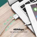 Cable USB a Lightning (iPhone) Blanco Certificado 2mts 