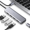 HUB USB-C a 4 USB modelo CM219 Gris 