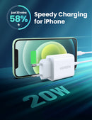 Cargador rápido 20W PD USB-C modelo CD137 Blanco 