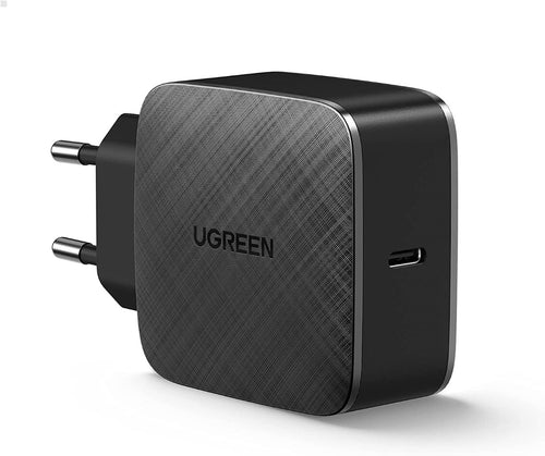 Cargador rápido GaN 65W PD USB-C modelo CD217 Negro 