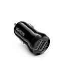 Cargador para automovil 24W 2xUSB-A modelo ED018  Negro 