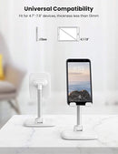 Soporte ajustable para celular modelo LP287 Blanco 
