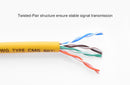 Cable de red UTP Cat 5e Amarillo modelo NW103 5mts 
