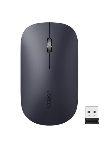 Mouse inalámbrico slim modelo MU001 Negro 