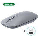 Mouse inalámbrico slim modelo MU001 Gris 