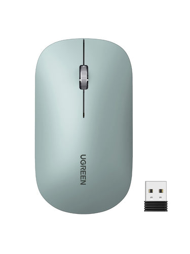 Mouse inalámbrico slim modelo MU001 Verde 