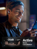 Audifonos Bluetooth HiTune X6 ANC Negro 