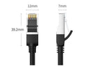 Cable de red UTP Cat 6 Negro modelo NW101 3mts 