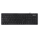 Teclado Con Cable AK100 Español Negro 